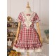 Strawberry Witch Rhine River Sailing Shadow Check Edition One Piece